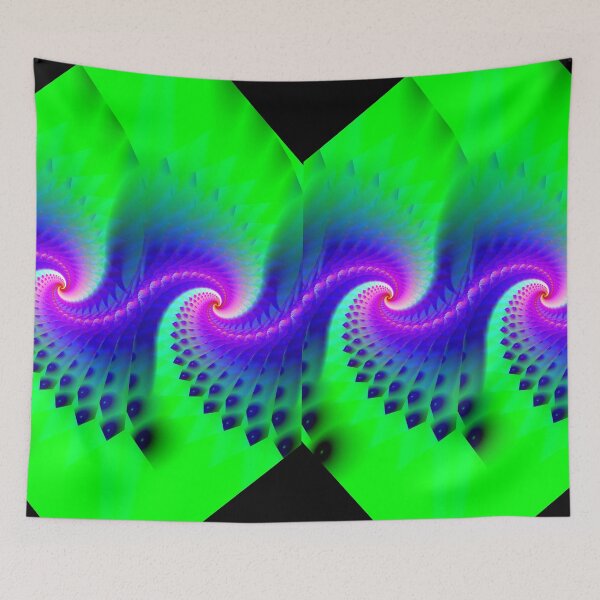 Item preview, The Electric Lime Wavefront designed and sold by bloorose.