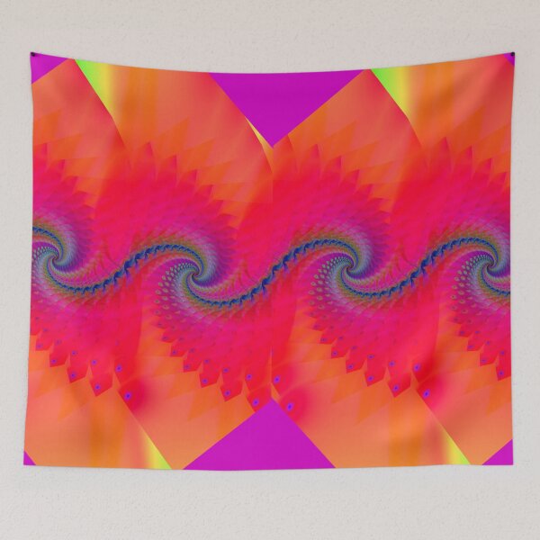 Item preview, The Fuchsia Inferno Wave designed and sold by bloorose.