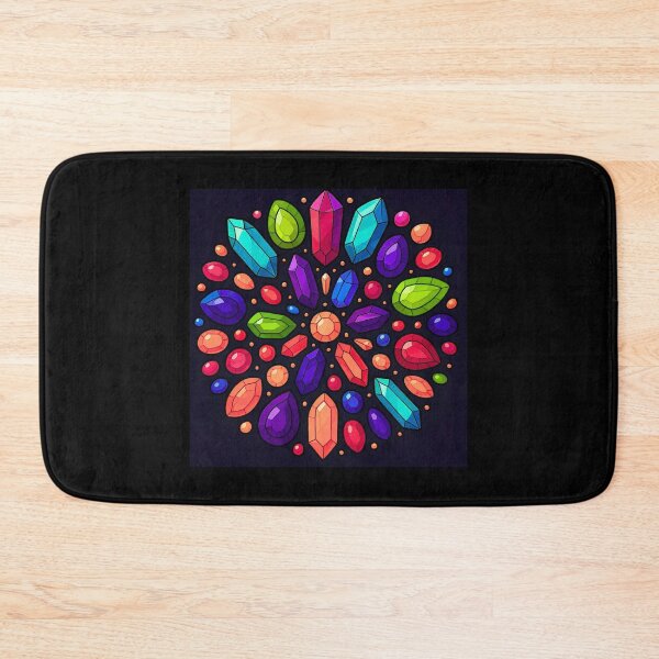 Item preview, Vibrant Crystal Mandala designed and sold by Lougud.