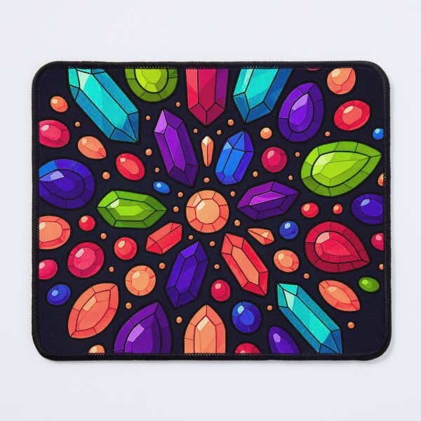 Item preview, Vibrant Crystal Mandala designed and sold by Lougud.