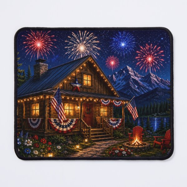 Item preview, 4th of July Wilderness Retreat designed and sold by jgvisualarts.