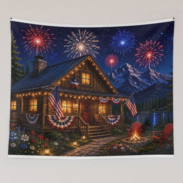 Item preview, 4th of July Wilderness Retreat designed and sold by jgvisualarts.