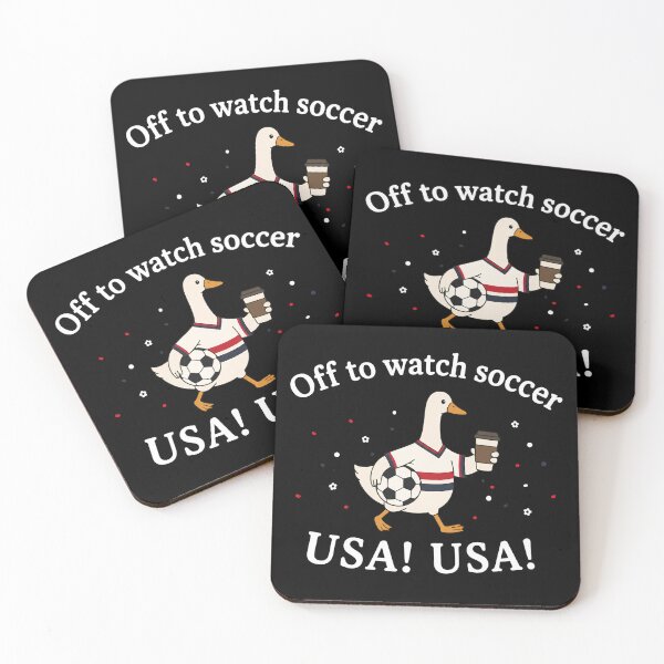 Item preview, Off To Watch Soccer USA USA Mom Goose Football Fan  designed and sold by VGAfanatic.