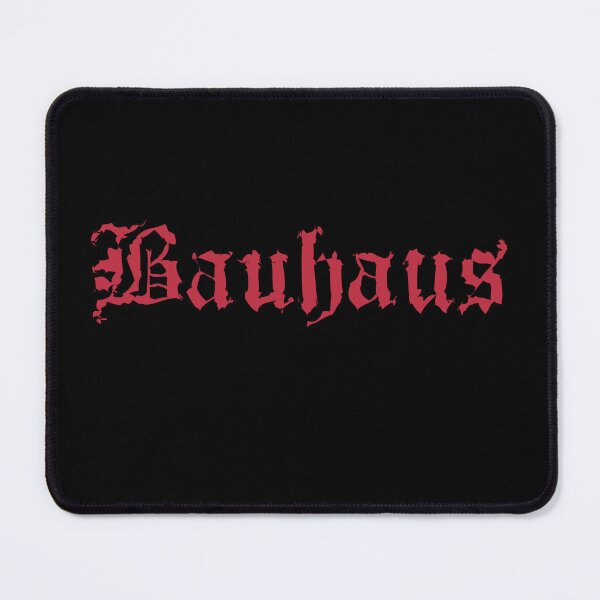 Item preview, Bauhaus Gothic Red Tribute Typography designed and sold by simpledarkwavewisdom.