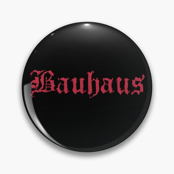 Item preview, Bauhaus Gothic Red Tribute Typography designed and sold by simpledarkwavewisdom.