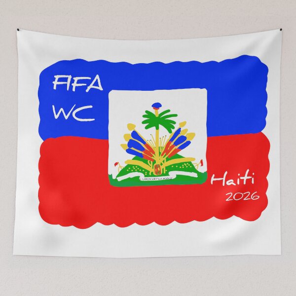Item preview, Haiti  FIFA WC 2026 designed and sold by Simplty.