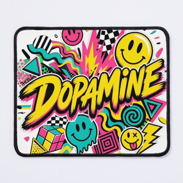 Item preview, Dopamine Burst - Vibrant Joy designed and sold by Ahmed Nedji.
