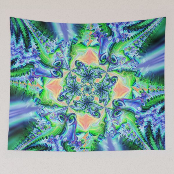Item preview, The Neon Orchid Mandala designed and sold by bloorose.