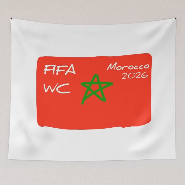 Item preview, Morocco FIFA WC 2026 designed and sold by Simplty.