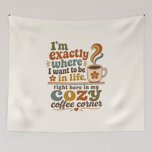 Item preview, Funny Coffee Quote designed and sold by DemureArtsy.