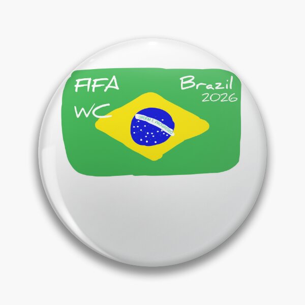 Item preview, Brazil FIFA WC 2026 designed and sold by Simplty.