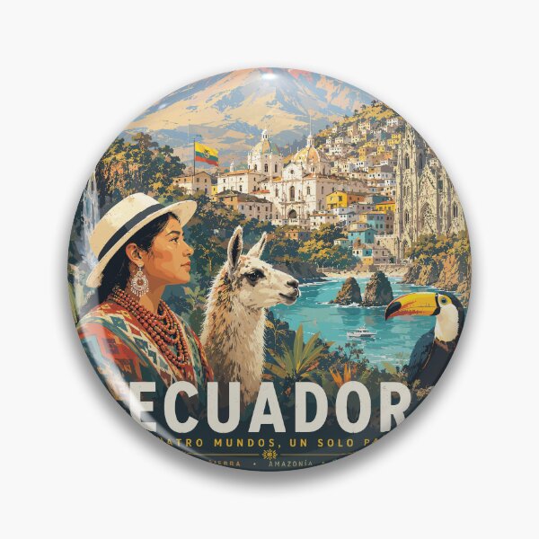 Item preview, Ecuador Four Worlds One Country designed and sold by AtuqStudio.