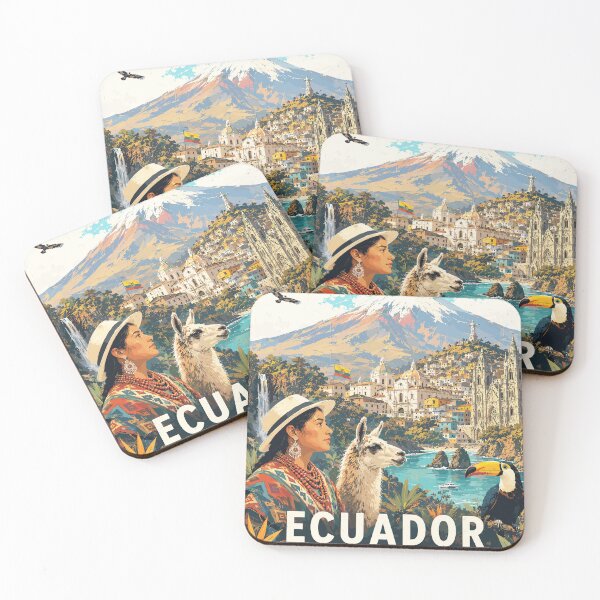 Item preview, Ecuador Four Worlds One Country designed and sold by EdwinkOne.