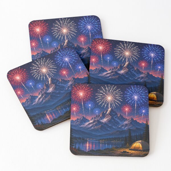 Item preview, Patriotic Wilderness Night designed and sold by jgvisualarts.