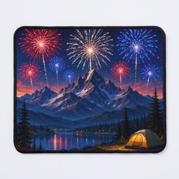Item preview, Patriotic Wilderness Night designed and sold by jgvisualarts.