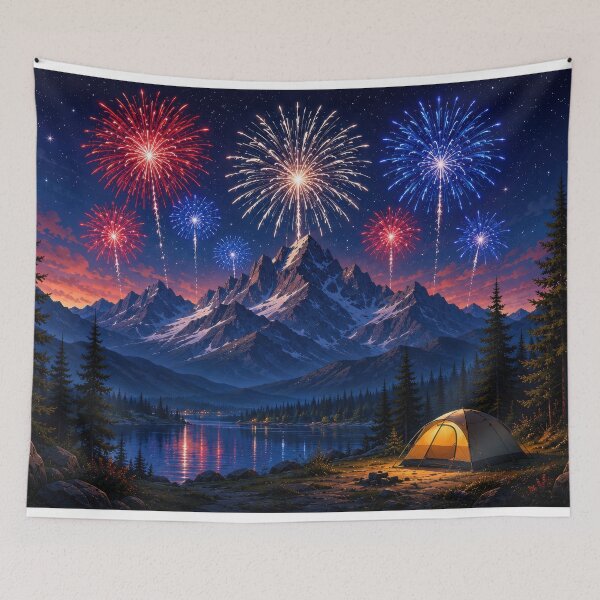 Item preview, Patriotic Wilderness Night designed and sold by jgvisualarts.