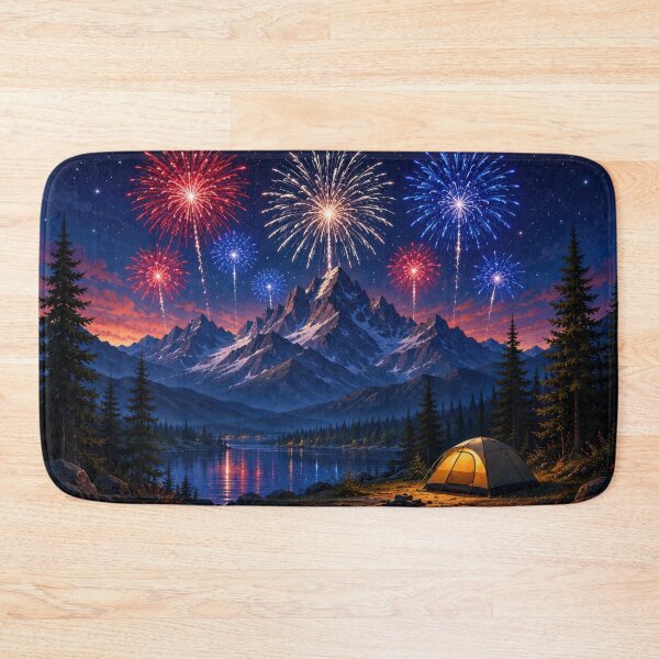 Item preview, Patriotic Wilderness Night designed and sold by jgvisualarts.