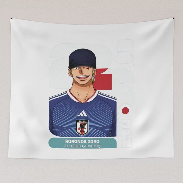 Item preview, Roronoa Zoro Japan Football Card designed and sold by myJPEG.
