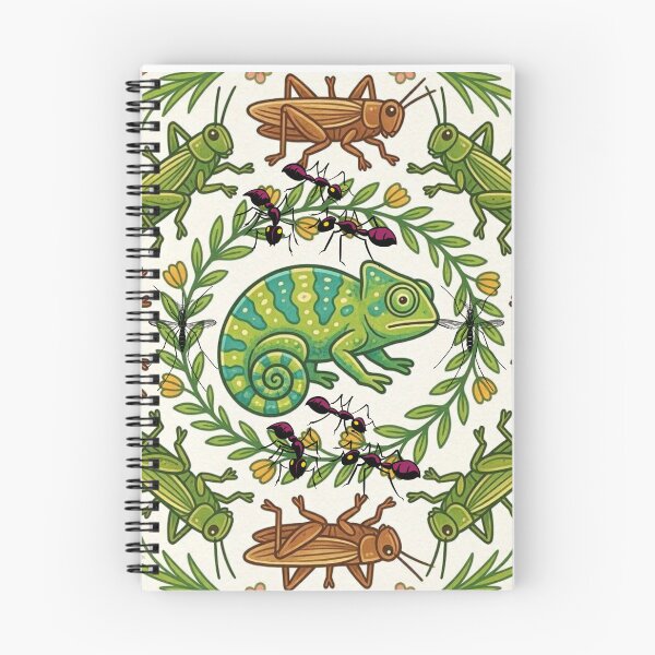 Item preview, Chameleon Insect Mandala designed and sold by Lougud.