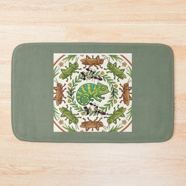 Item preview, Chameleon Insect Mandala designed and sold by Lougud.