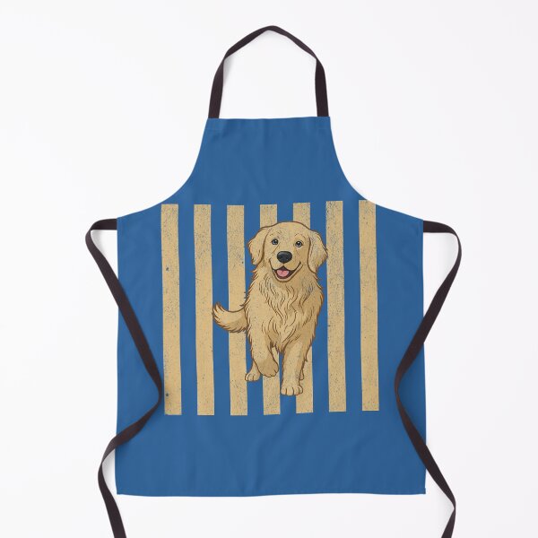 Item preview, Golden Retriever and Stipes designed and sold by donwillisjrart.
