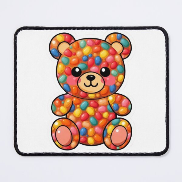 Item preview, Jellybean Bear Kawaii Sticker designed and sold by Stylestickers55.