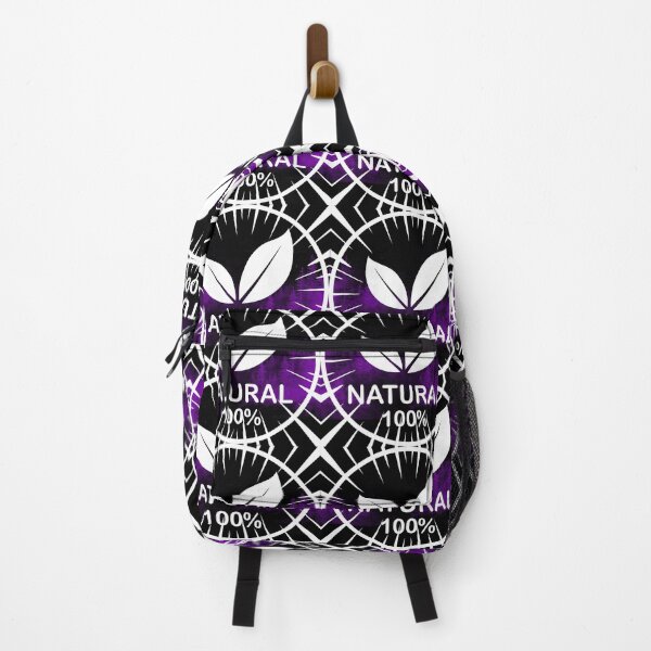 Item preview, Natural 100% Purple Nature Leaf Logo | Modern Botanical Minimalist Nature Design designed and sold by DervoTeck2767.