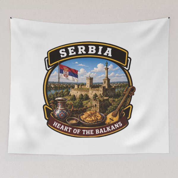 Item preview, Serbia – Soul of the Balkans designed and sold by GnuArt.