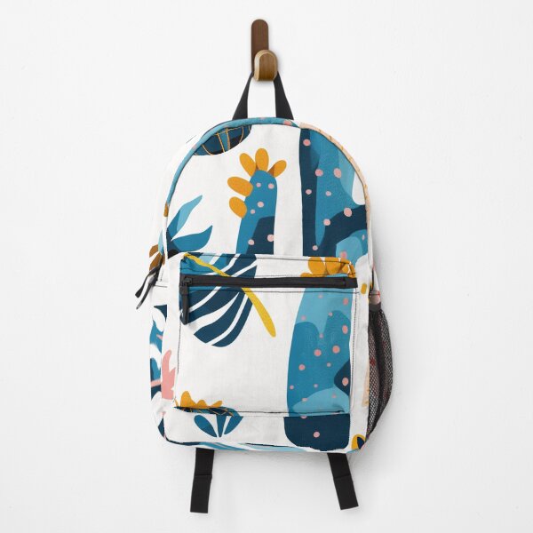 Item preview, Colorful illustration of stilised leopard,tropical leaves and cacti. designed and sold by Soft Oddity.