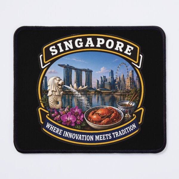 Item preview, Singapore – City of Gardens and Skylines designed and sold by GnuArt.