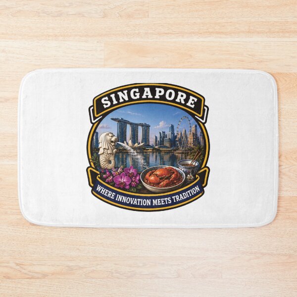 Item preview, Singapore – City of Gardens and Skylines designed and sold by GnuArt.