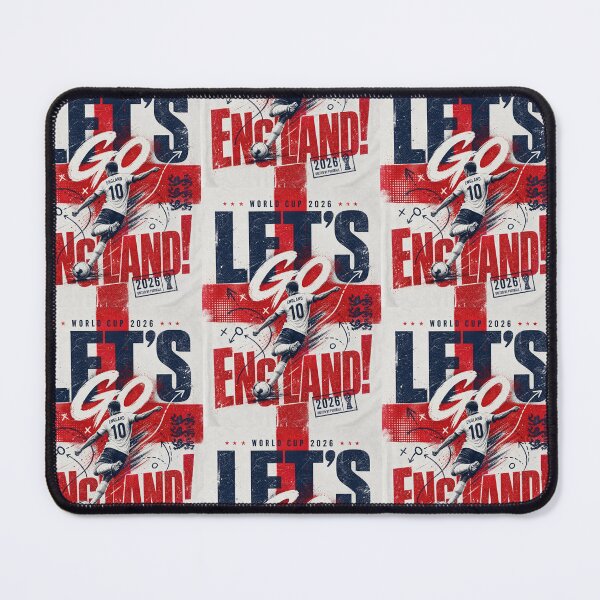 Item preview, World Cup 2026 | Let’s Go England Distressed Graphic designed and sold by Jandedan.