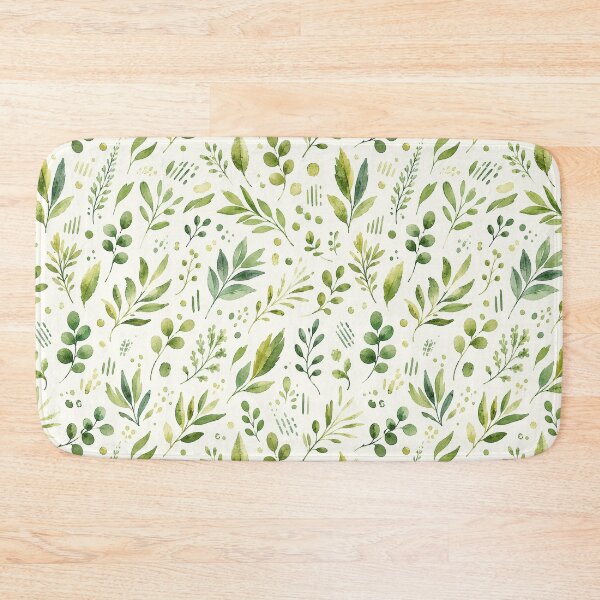 Item preview, Watercolor Green Leaf Pattern Phone Case for Girls | Botanical Leaves Journal for Students | Fresh Greenery Foliage Blanket for Mom | Botanical Leaf Tote Bag for Teachers designed and sold by VivaFy.
