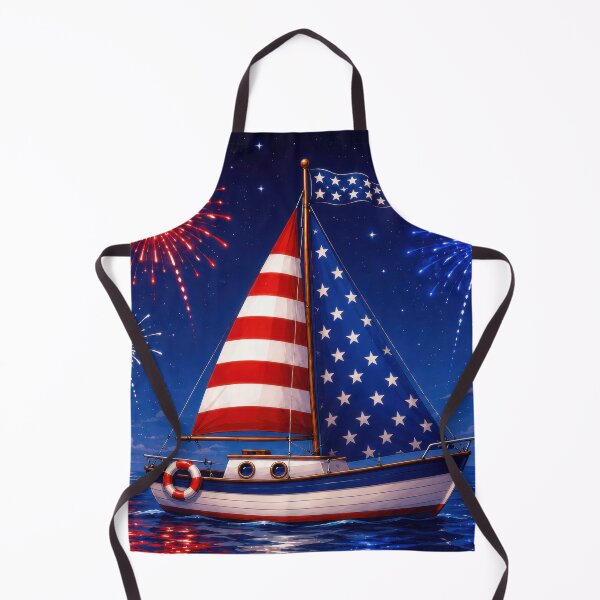 Item preview, 4th of July Nautical Art designed and sold by jgvisualarts.