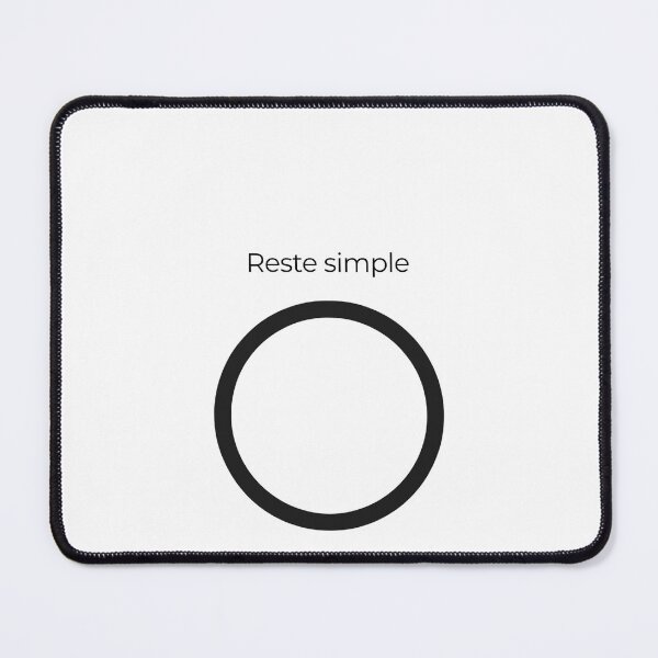 Item preview, Mantente simple círculo negro arte designed and sold by Divini_.