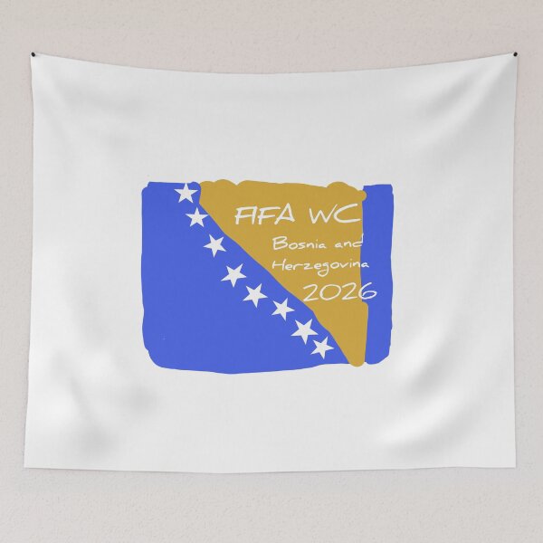 Item preview, Bosnia and Herzegovina FIFA WC 2026 designed and sold by Simplty.