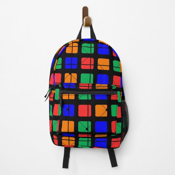 Item preview, Abstract Colorful Geometric Square Pattern designed and sold by Articora.