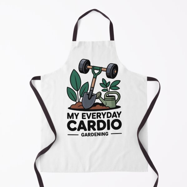 Item preview, My Everyday Cardio Is Gardening Funny Gardener designed and sold by AleksandraJac05.