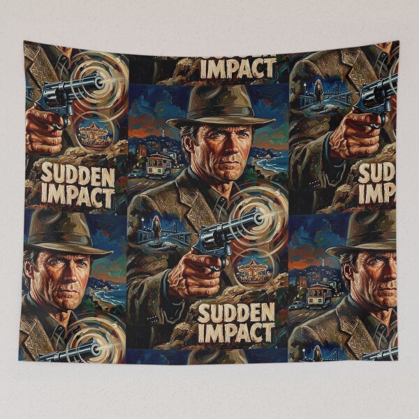 Item preview, The Law is a Trap. – Sudden Impact Fine Art Print designed and sold by Art's Diner.