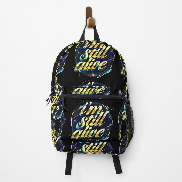 Item preview, I'm Still Alive - gold cursive designed and sold by Stefrait-7.