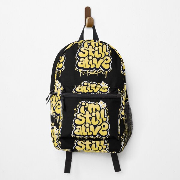 Item preview, I'm Still Alive - bold graffiti yellow designed and sold by Stefrait-7.