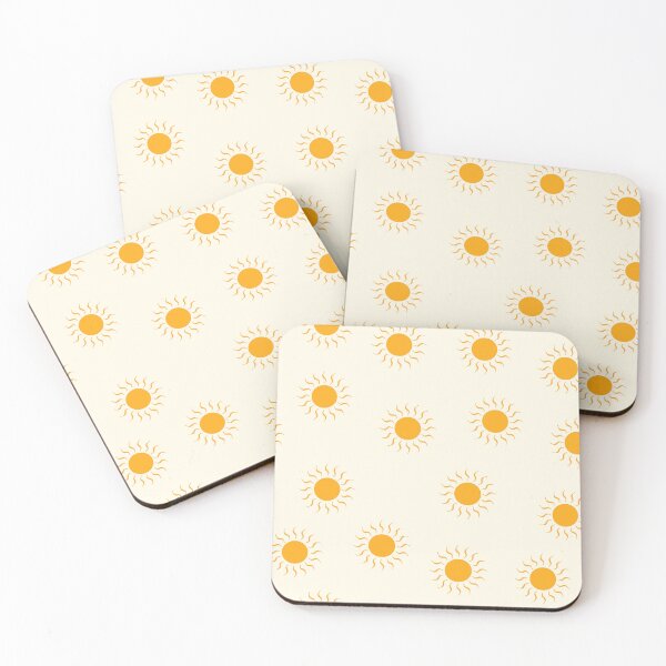 Item preview, Yellow Swirling Suns on a Cream Background designed and sold by Hanna McCown.
