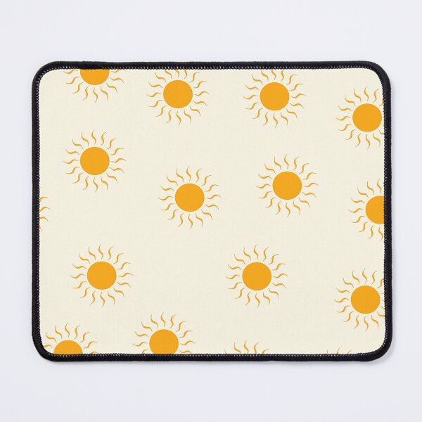 Item preview, Yellow Swirling Suns on a Cream Background designed and sold by Hanna McCown.