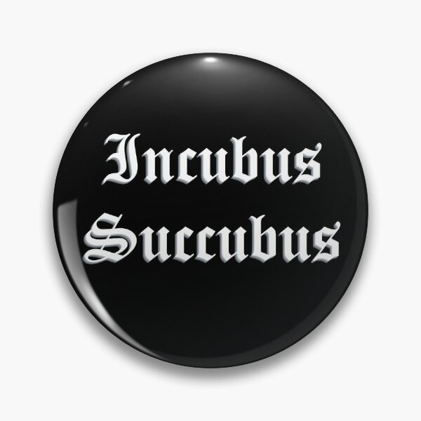 Item preview, Incubus Succubus Gothic Typography – Xmal Deutschland Inspired Darkwave Design designed and sold by simpledarkwavewisdom.