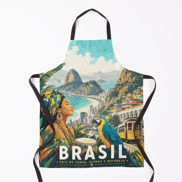Item preview, Brazil, a country of colors and rhythms designed and sold by AtuqStudio.