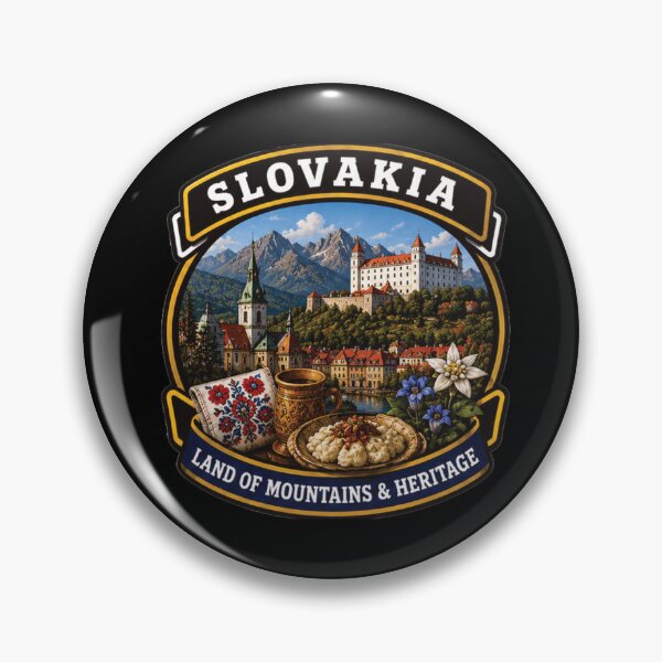 Item preview, Slovakia – Land of Mountains and Castles designed and sold by GnuArt.