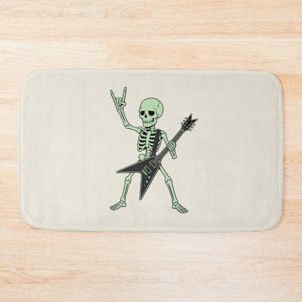 Item preview, Mint Green Skeleton Playing Guitar Design designed and sold by American Spirit.