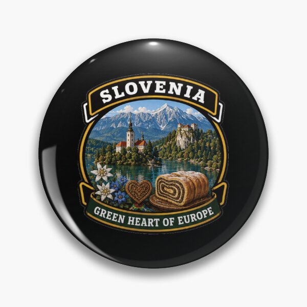 Item preview, Slovenia – Hidden Jewel of the Alps designed and sold by GnuArt.