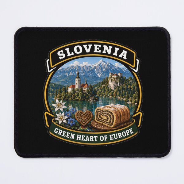 Item preview, Slovenia – Hidden Jewel of the Alps designed and sold by GnuArt.