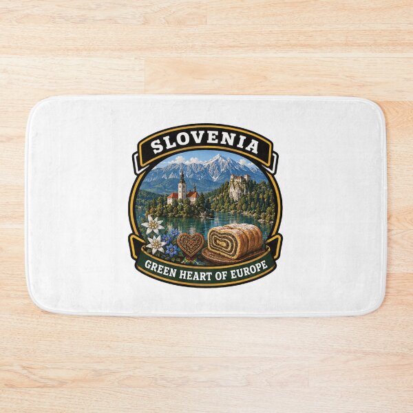 Item preview, Slovenia – Hidden Jewel of the Alps designed and sold by GnuArt.